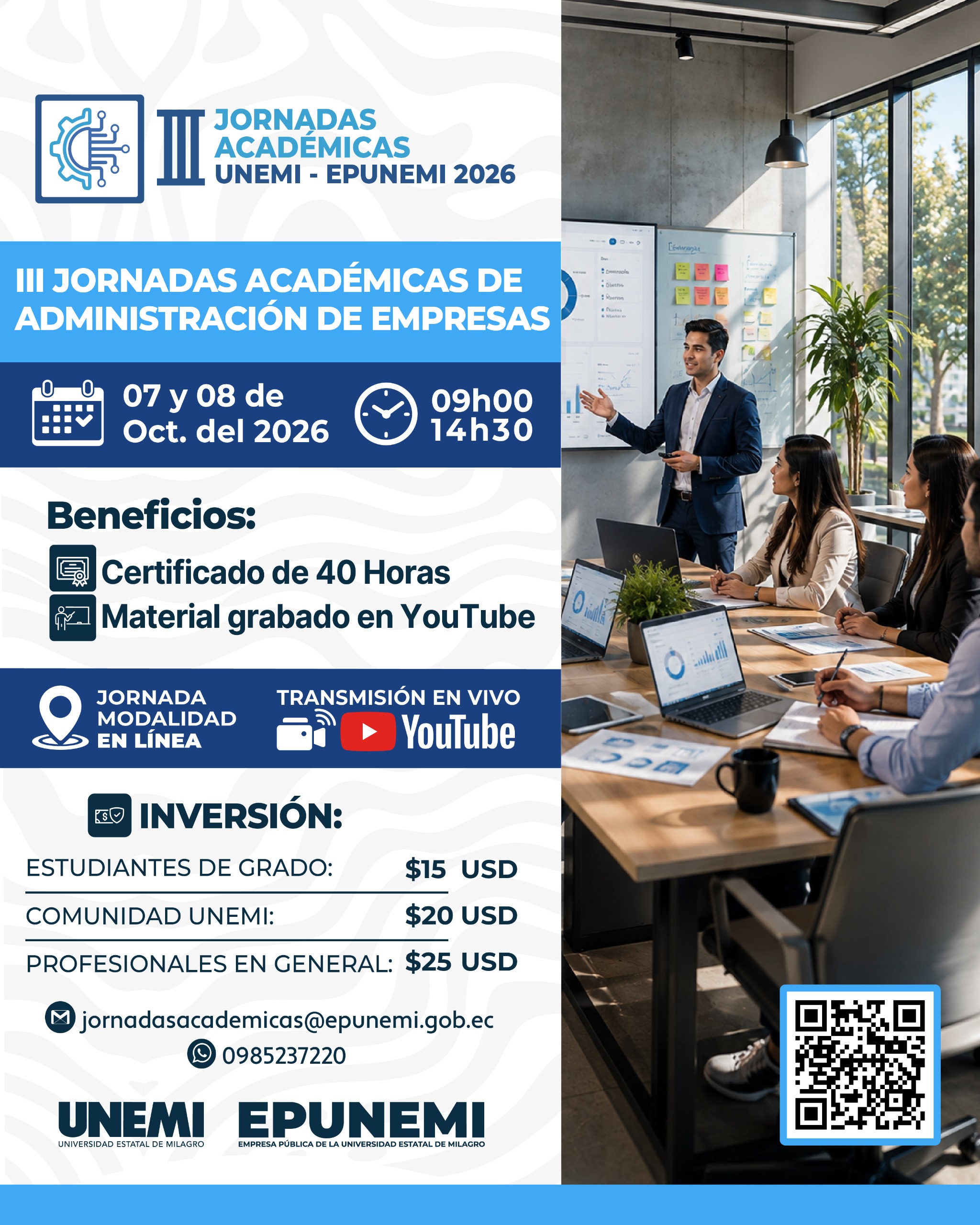 III JORNADAS ACADÉMICAS DE ADMINISTRACIÓN DE EMPRESAS