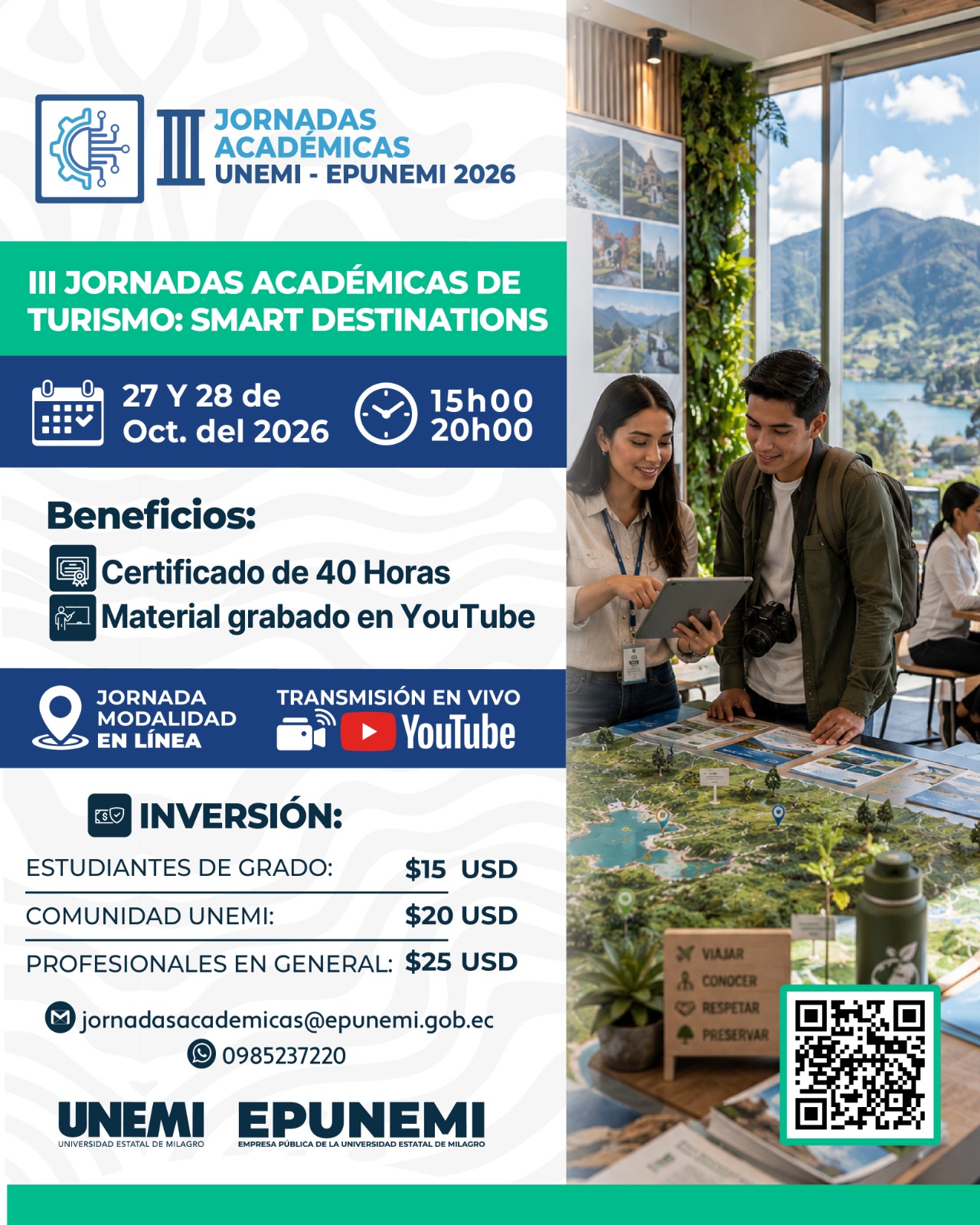III JORNADAS ACADÉMICAS DE TURISMO: SMART DESTINATIONS