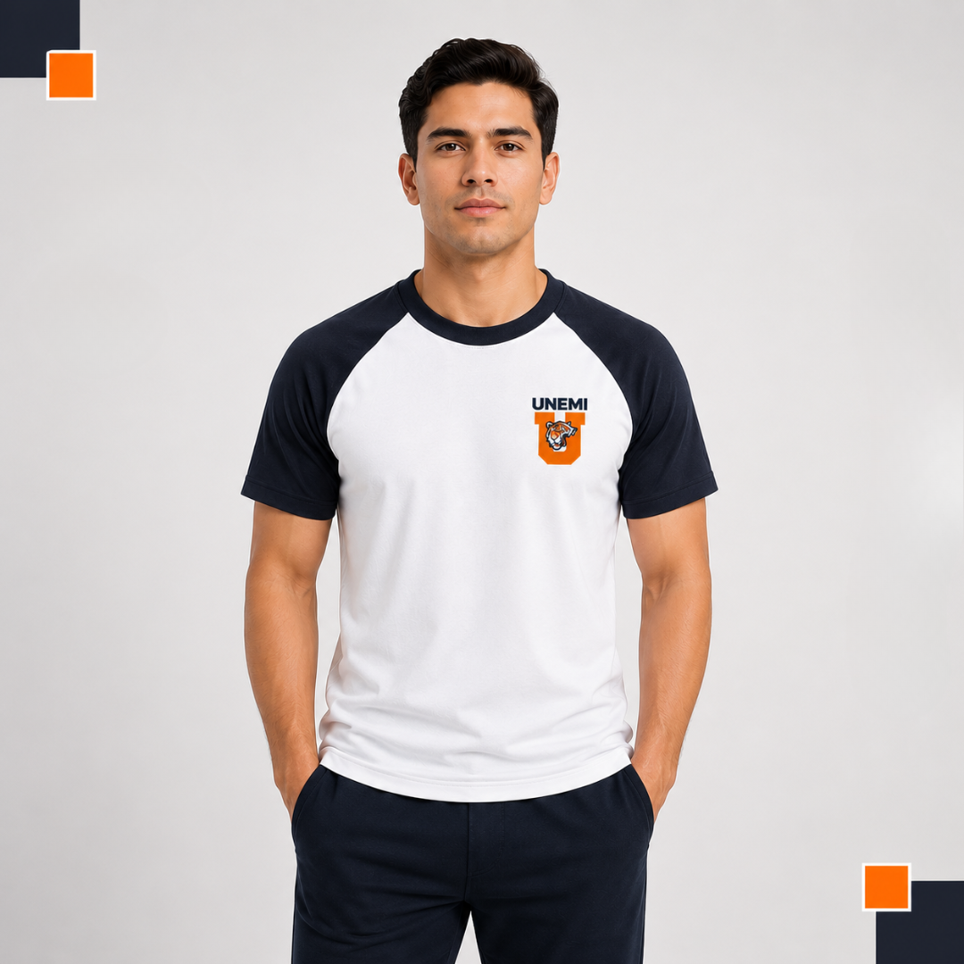 CAMISETA TIPO RANGLAN PARA HOMBRE