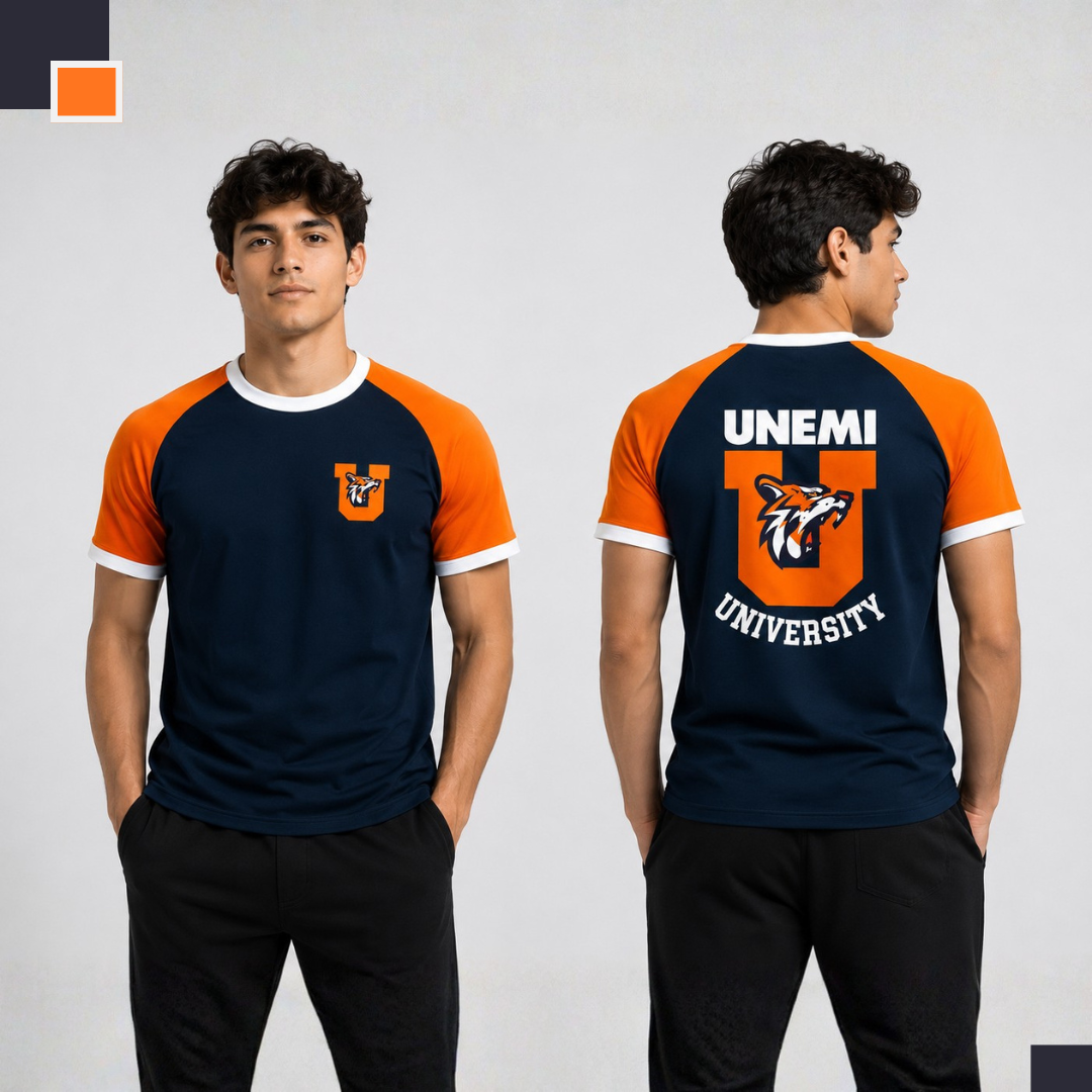 CAMISETA TIPO RANGLAN PARA HOMBRE